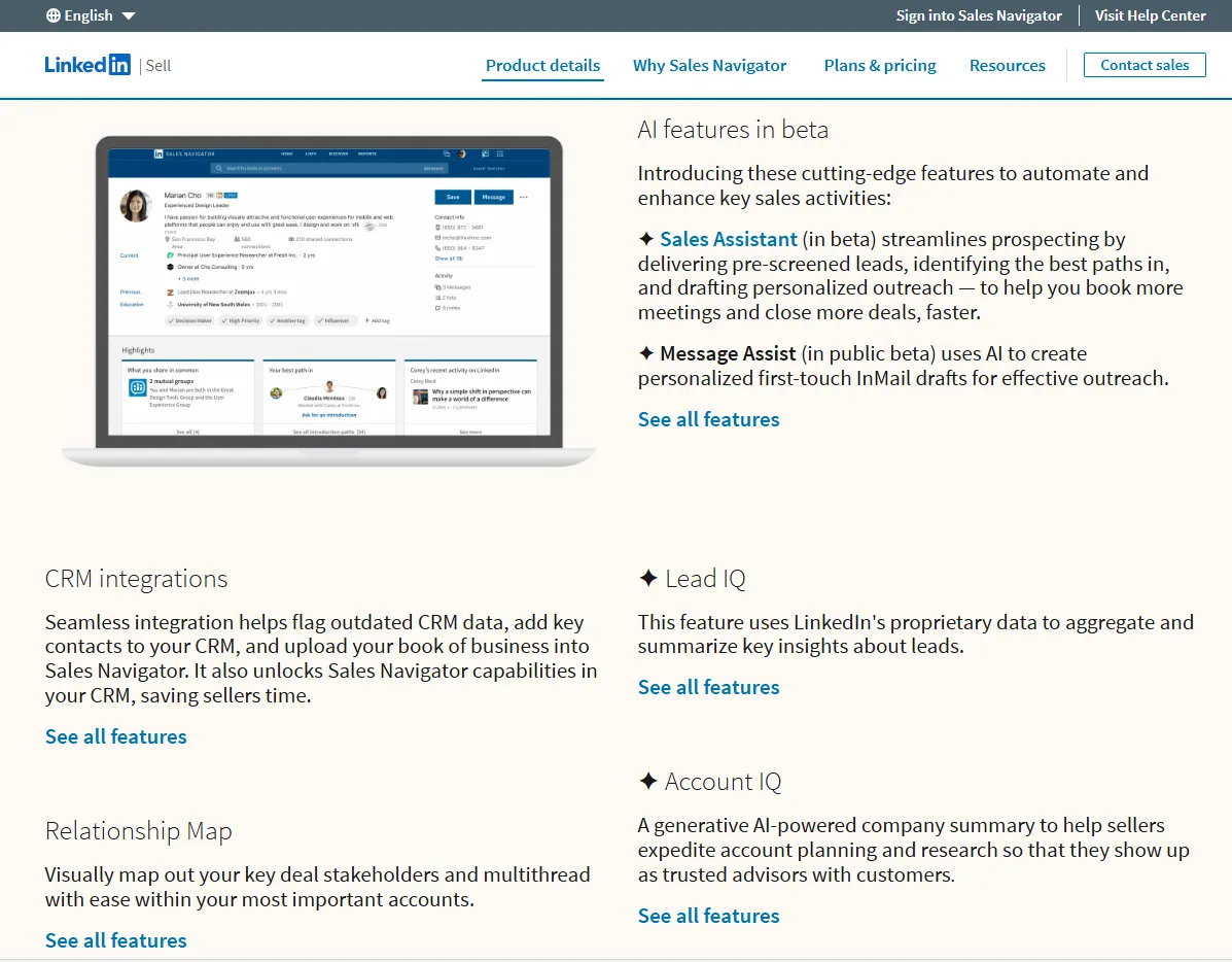 LinkiedIn Sales Navigator