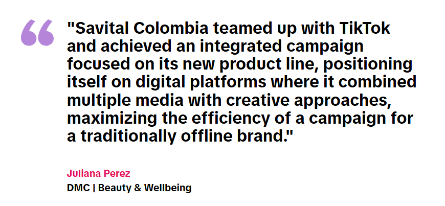 Juliana Perez, DMC Beauty & Wellbeing, on Savital Colombia