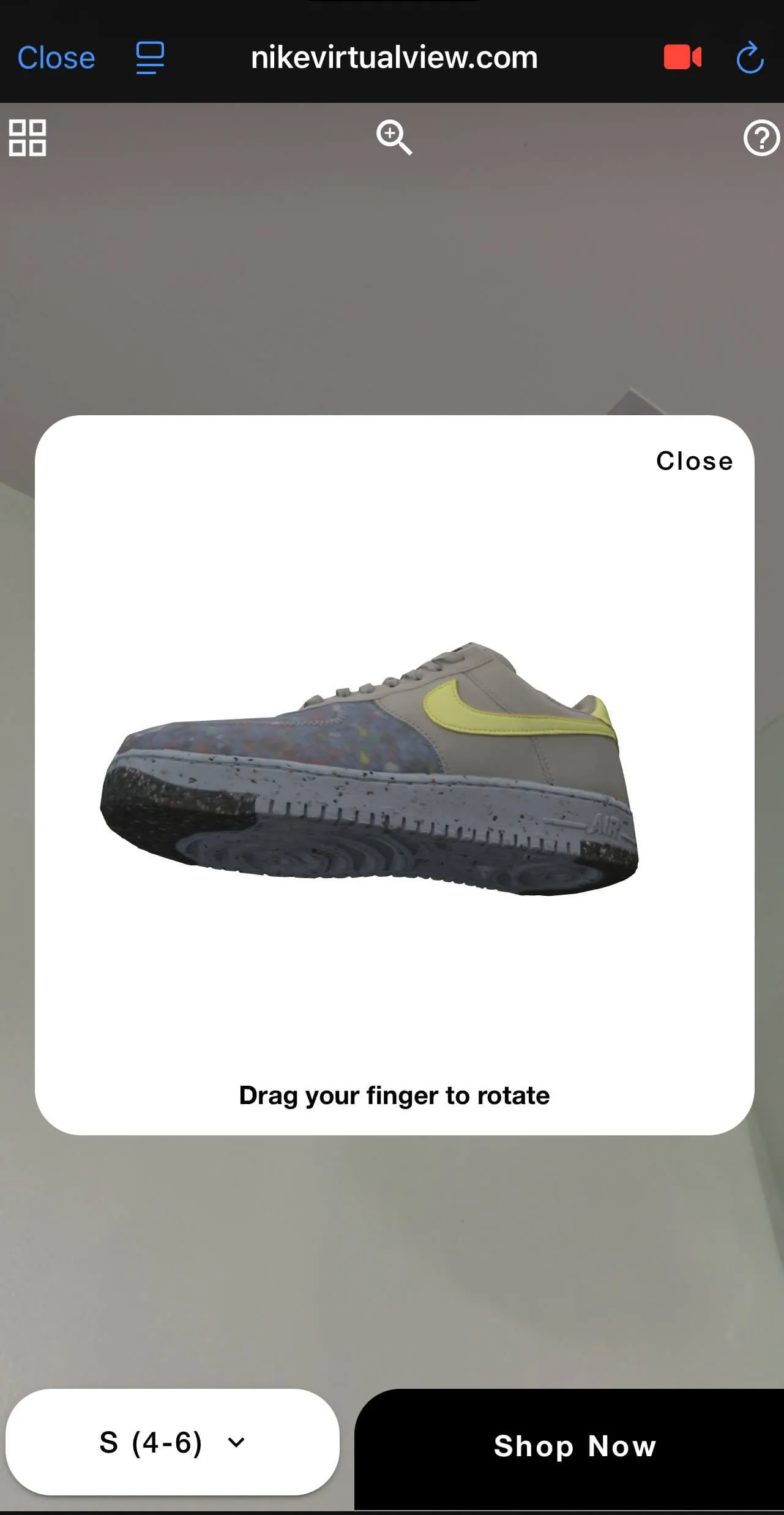 Nike's Virtual Store