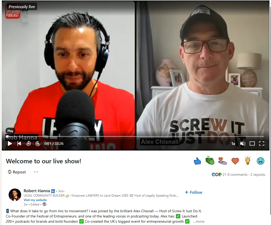 Host Interviews with Industry Experts