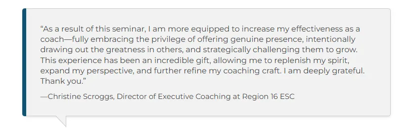 Results Coaching website with group coaching success as social proof example