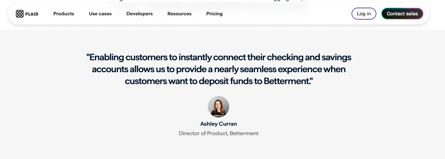 Customer Onboarding Best Practices - Plaid Betterment Success Stories
