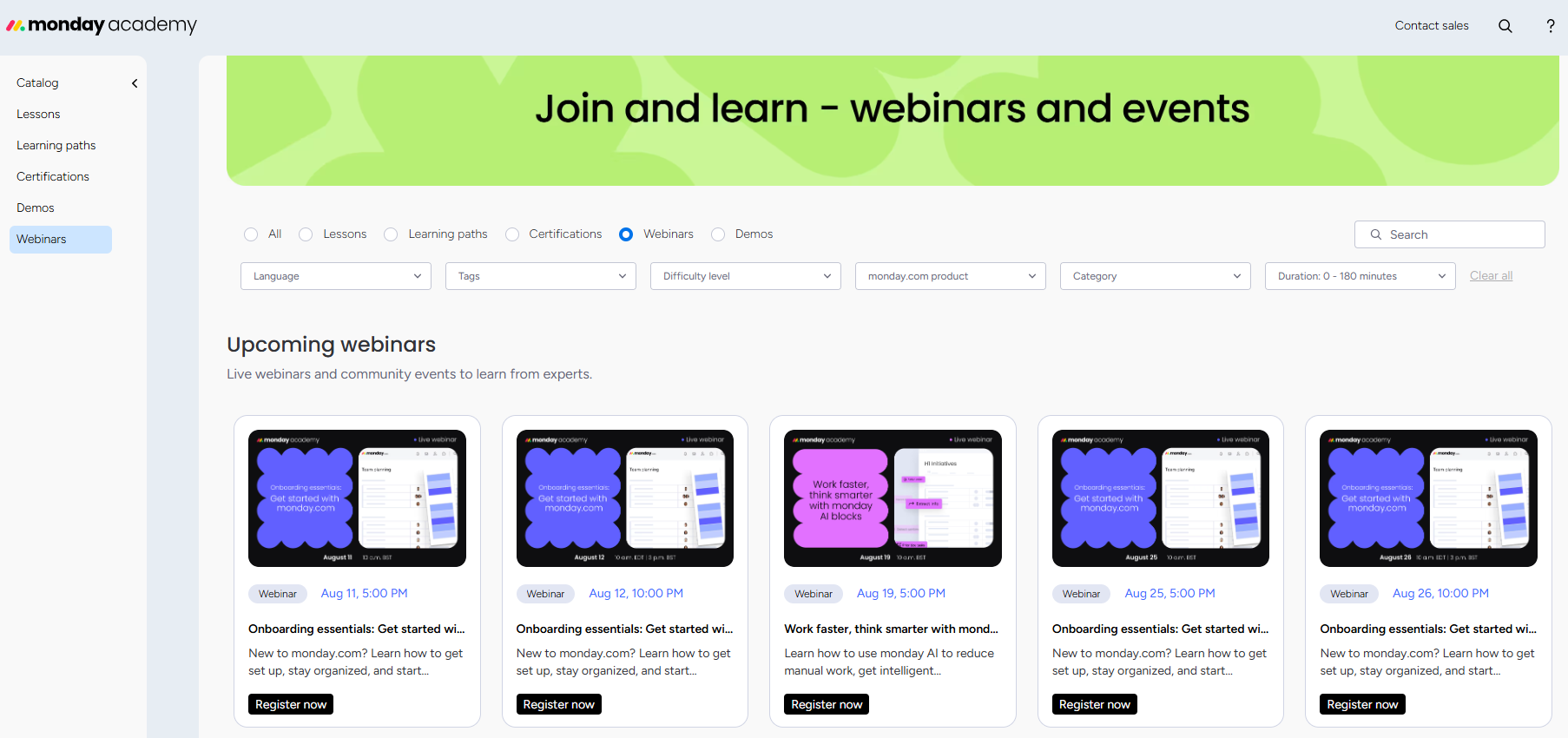 Customer Onboarding Best Practices - Monday.com Onboarding Webinars