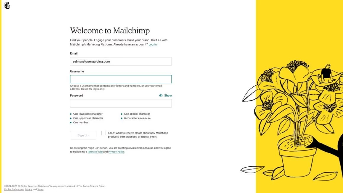 Customer Onboarding Best Practices - MailChimp Onboarding Checklist