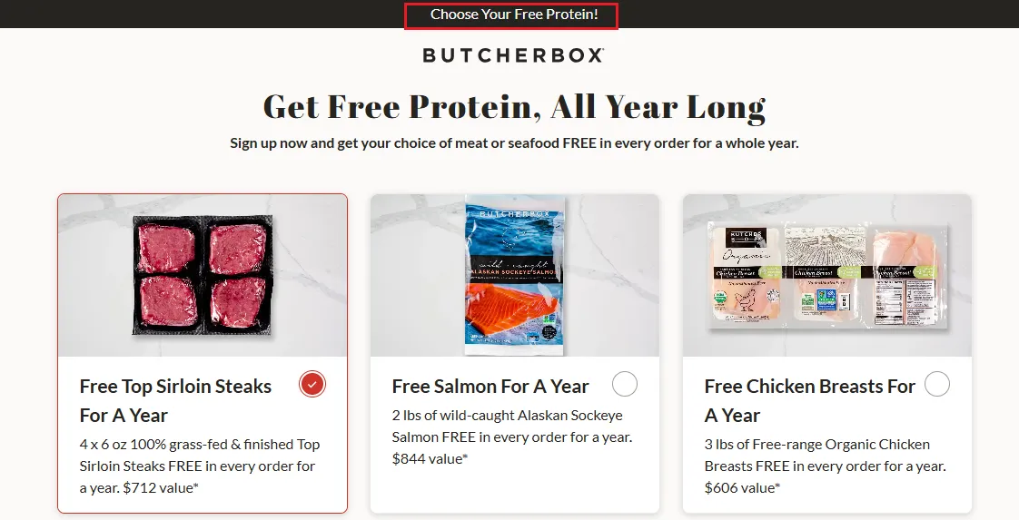 Butcher Box Subscription Marketing - Growbo