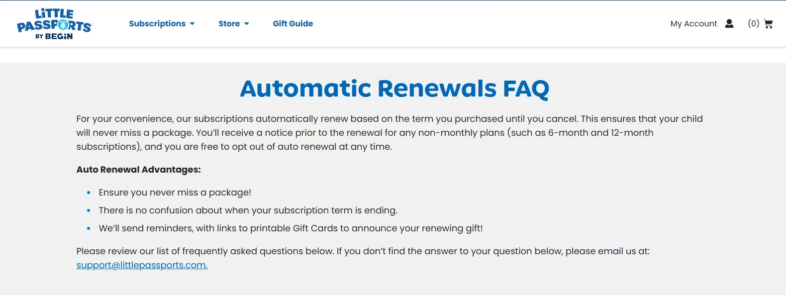 Little Passports Subscription Marketing - Growbo