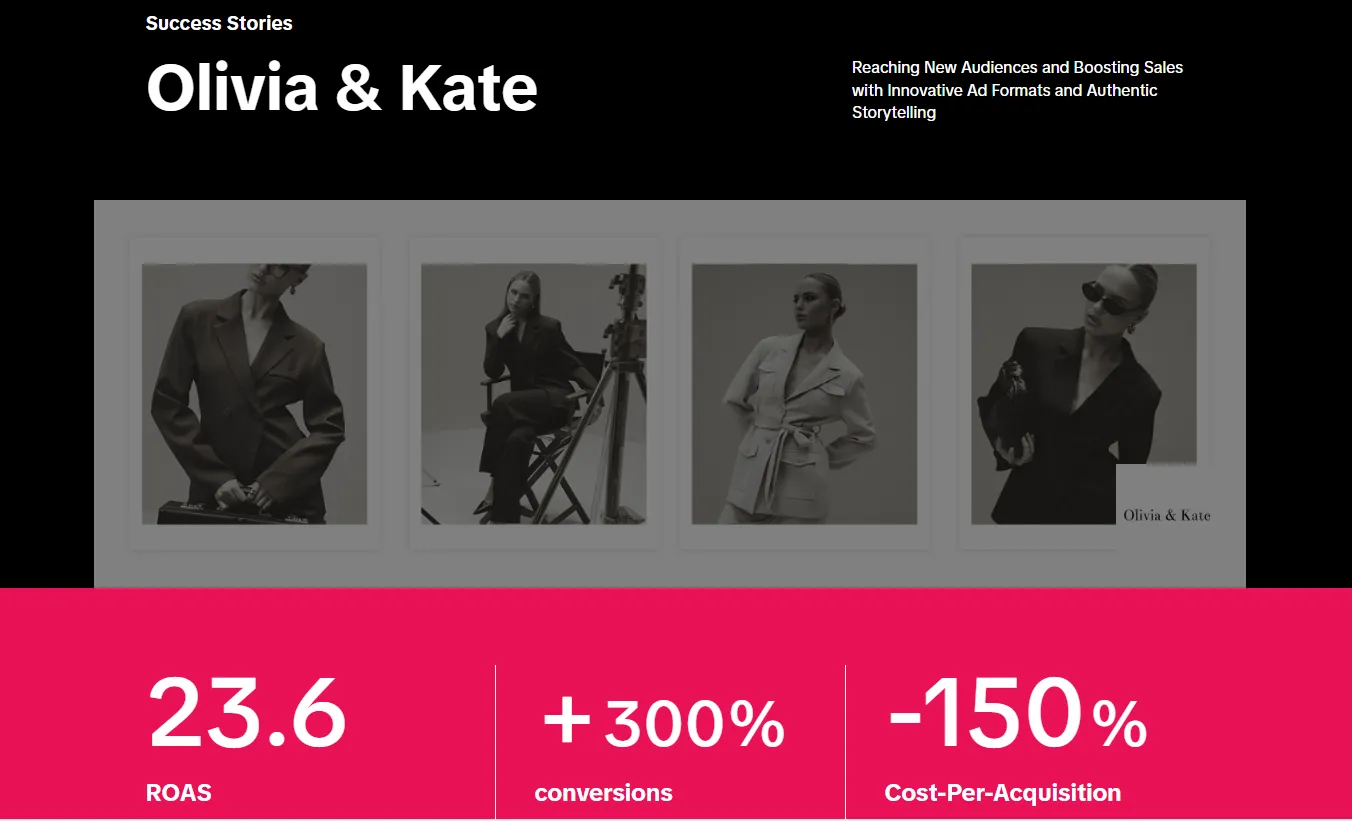 Olivia & Kate - Influencer for Ecommerce - Growbo