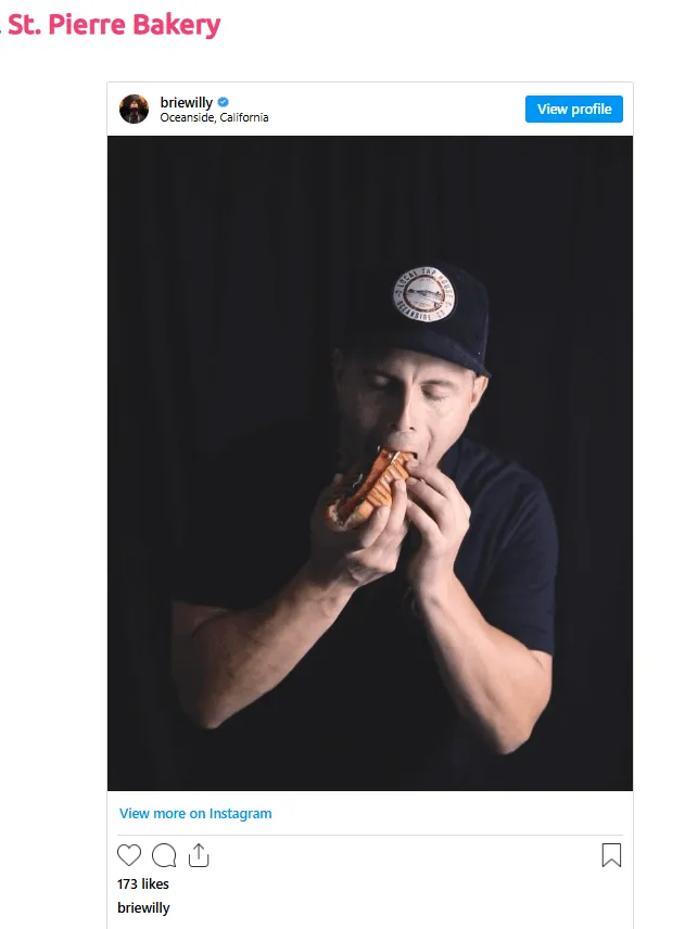 St. Pierre Bakery - Influencer Marketing for Ecommerce - Growbo