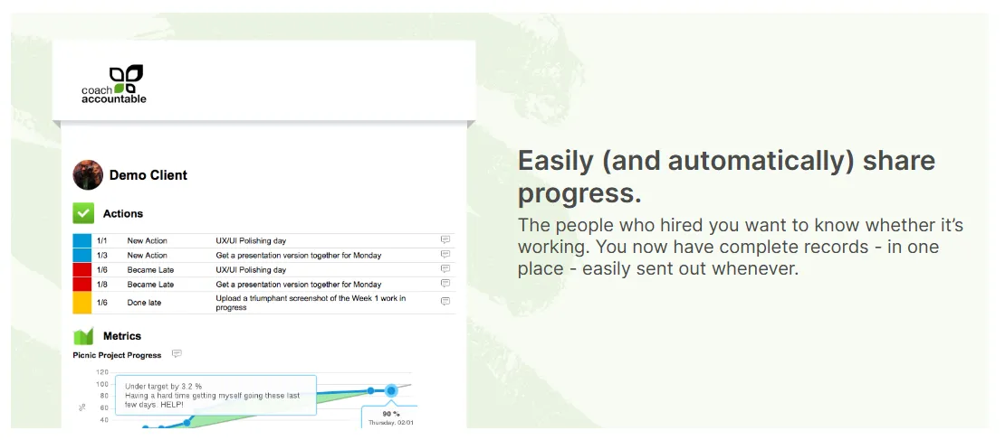 CoachAccountable - Best AI Tools for Progress Reports and Success Stories - Growbo