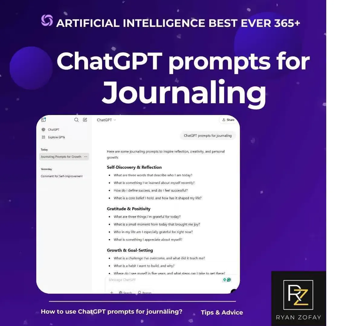 ChatGPT4 - Best AI Tools for Journal Prompts - Growbo