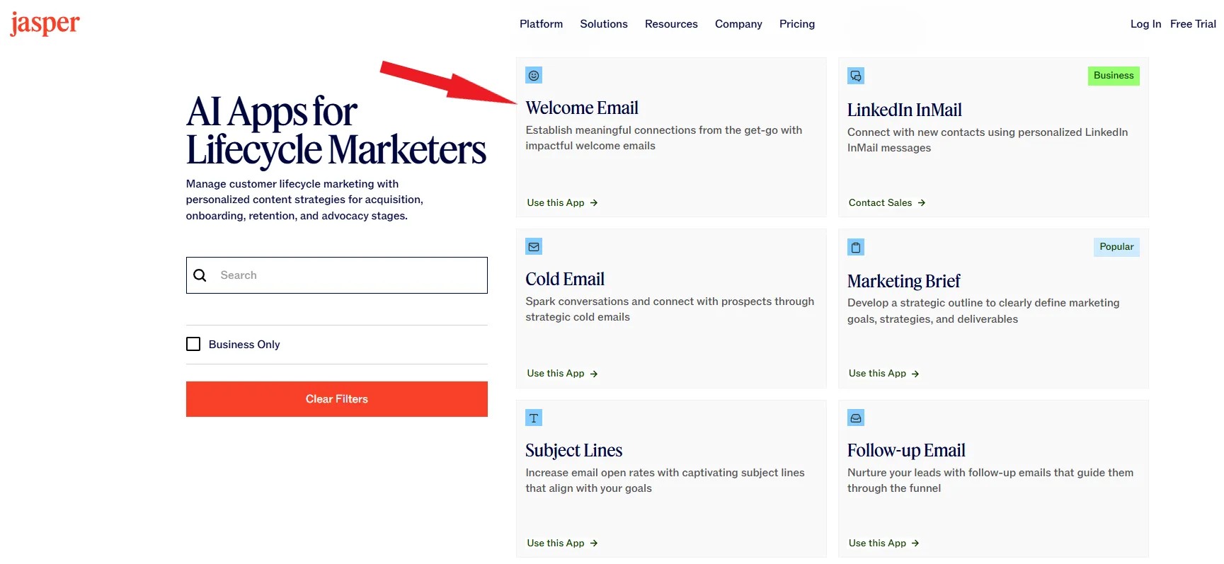 Jasper AI—Best AI Tools for Personalized Welcome Emails - Growbo
